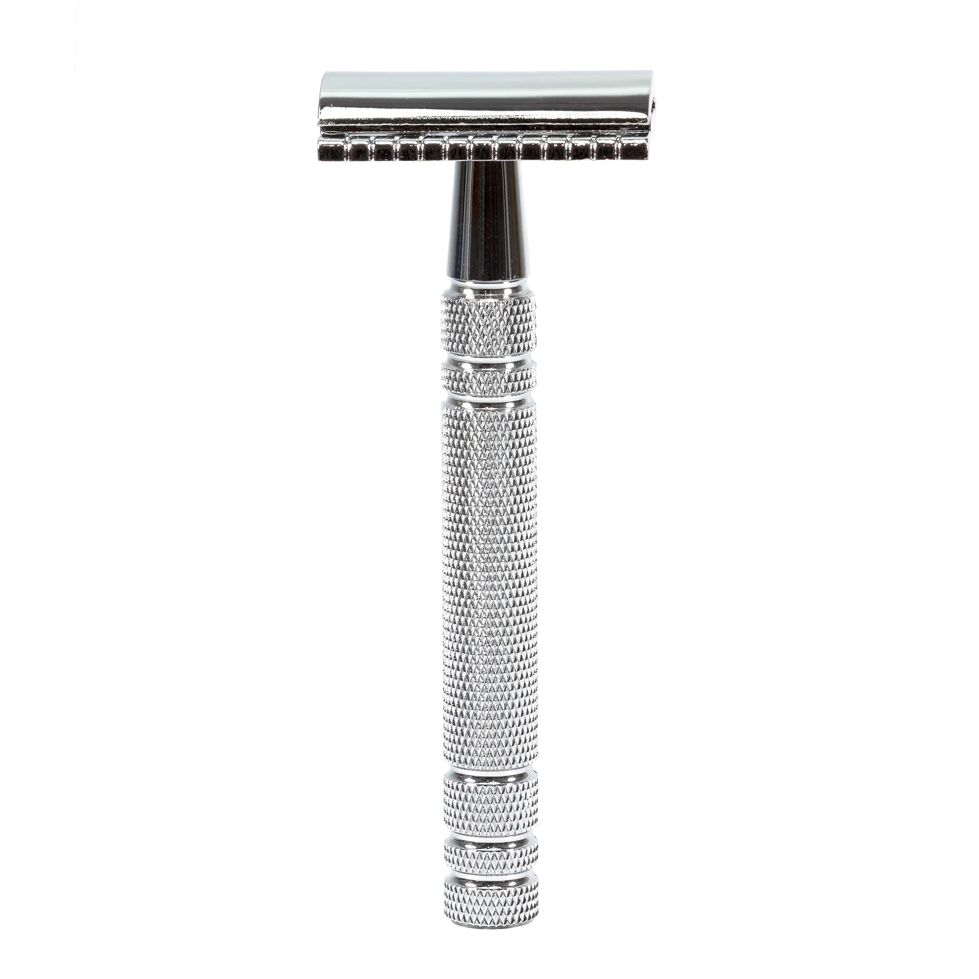 Fendrihan Double Edge Safety Razor, Full Knurled Handle