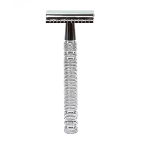 Fendrihan Double Edge Safety Razor, Full Knurled Handle