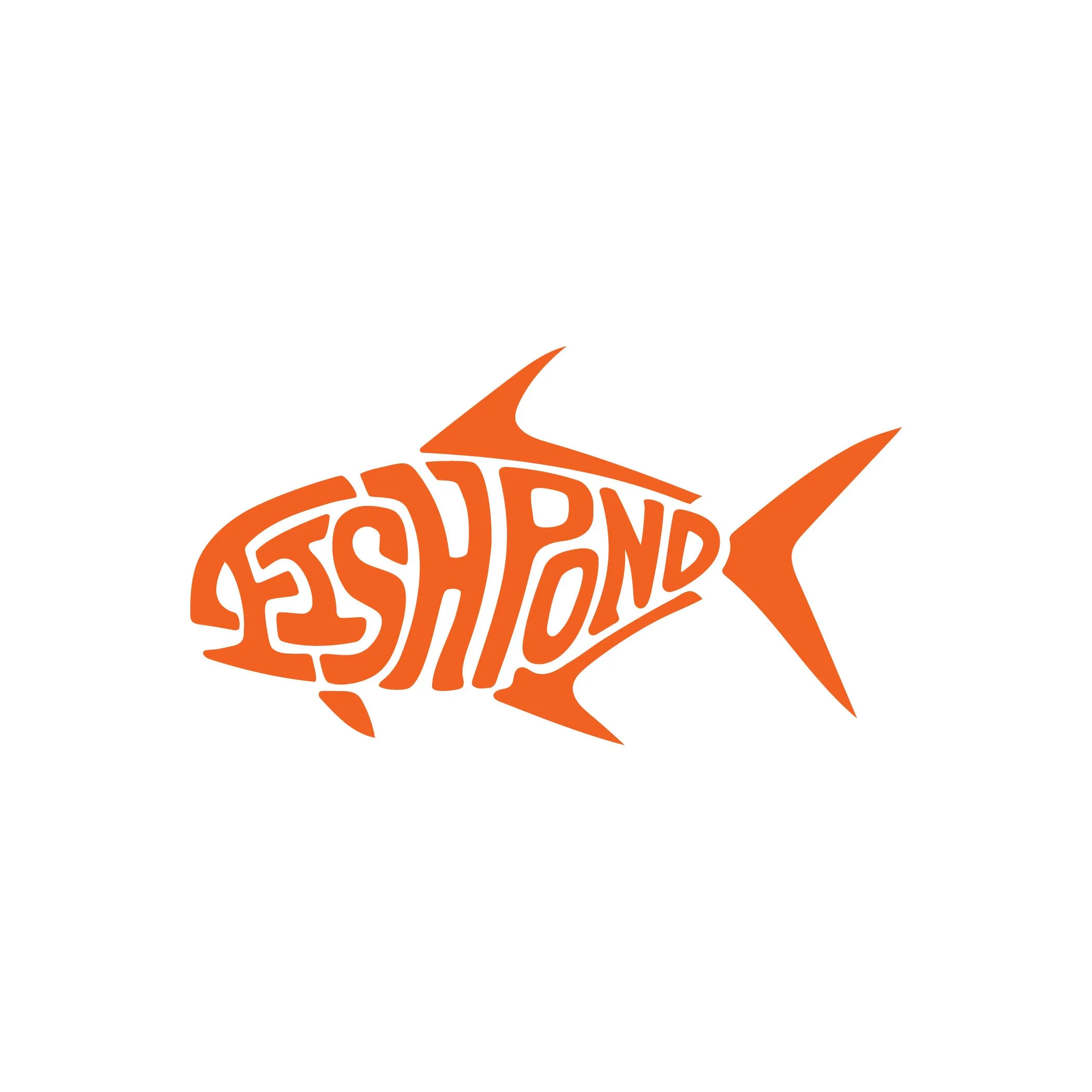 Fishpond Permit Thermal Die Cut Sticker