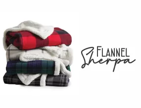 Flannel Sherpa Blankets