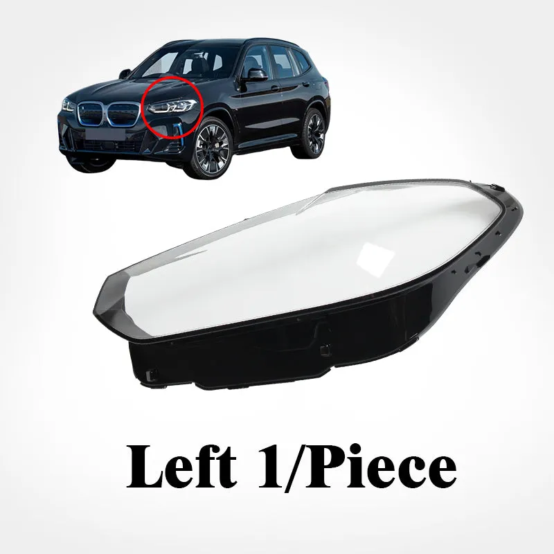 For BMW X3/G08/G01 2022 Headlight Transparent Lampshade Glass Shell Front Headlamp Lens Cover Case Auto Lights Mask Lamp Caps