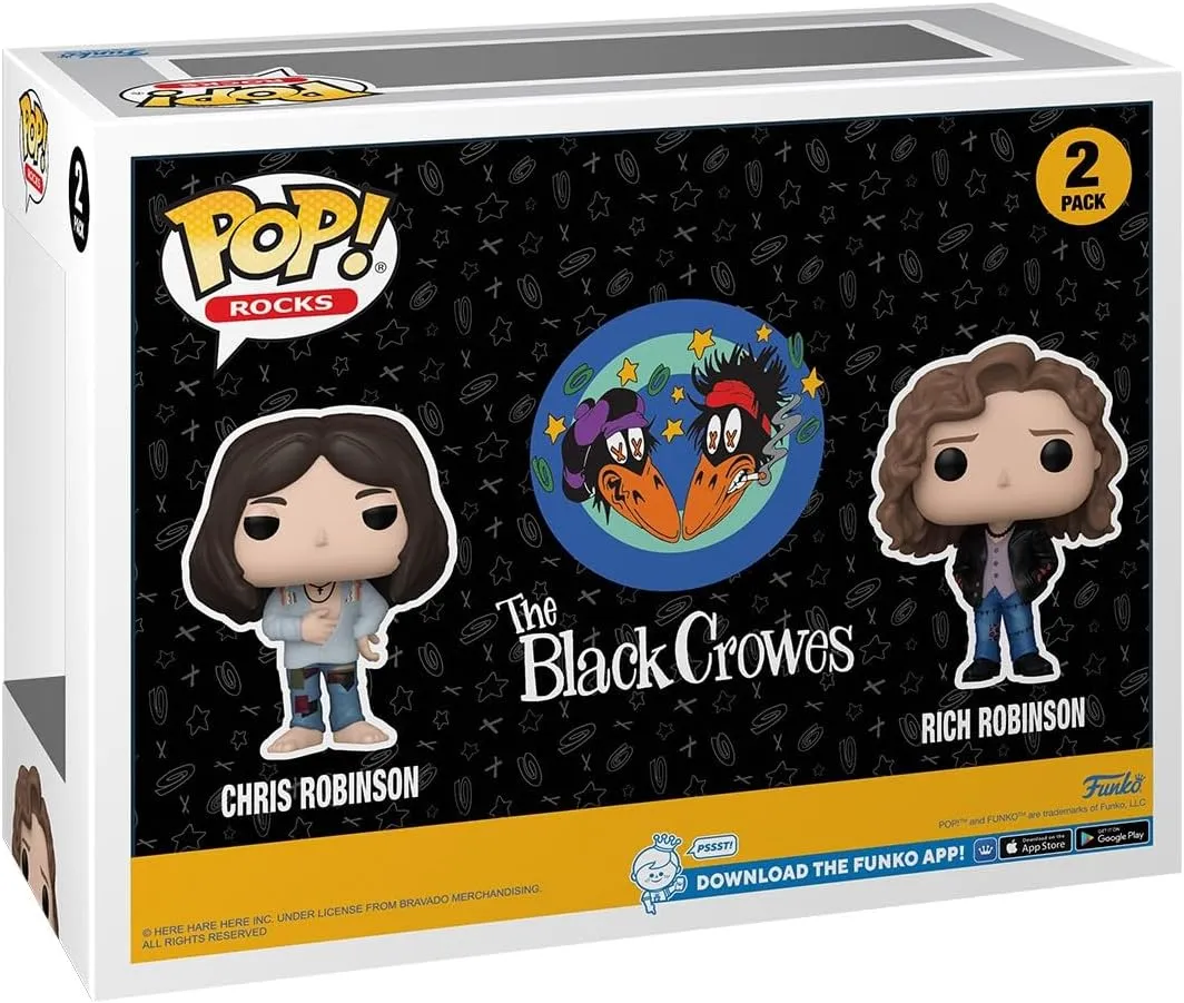 Funko Pop Rocks - The Black Crowes 2 Pack Chris Rich Robinson