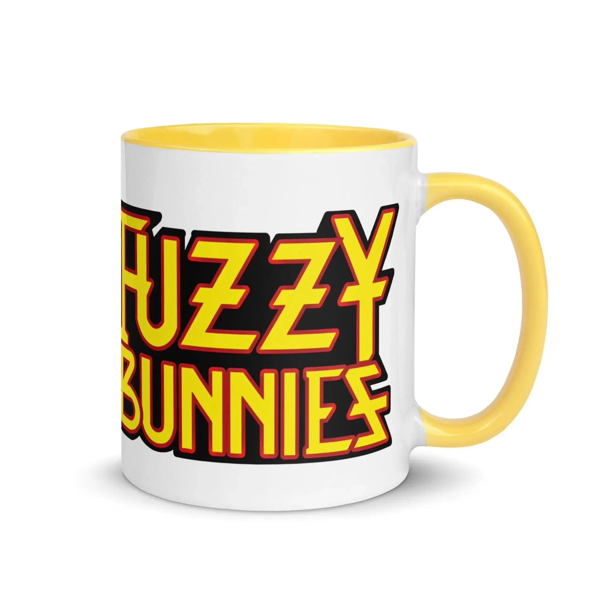 Fuzzy Bunnies Mug with Color Inside