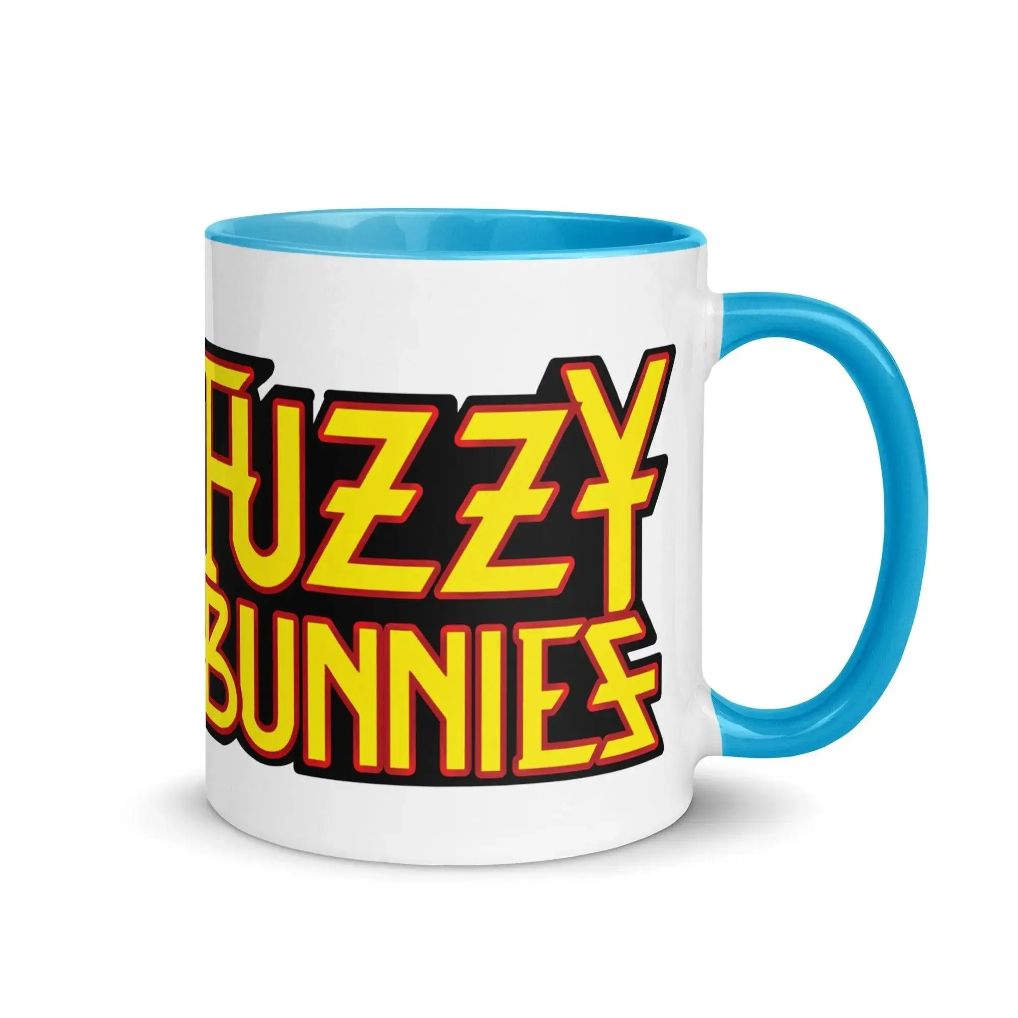 Fuzzy Bunnies Mug with Color Inside