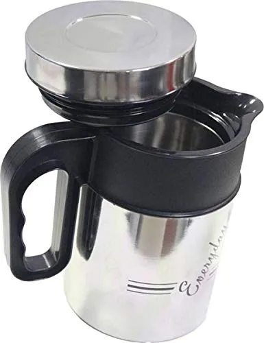 Gadget Appliances Double Walled Hot Cold Travelling/Office Milk Coffee Stainless Steel Coffee Water Mug 1800ml