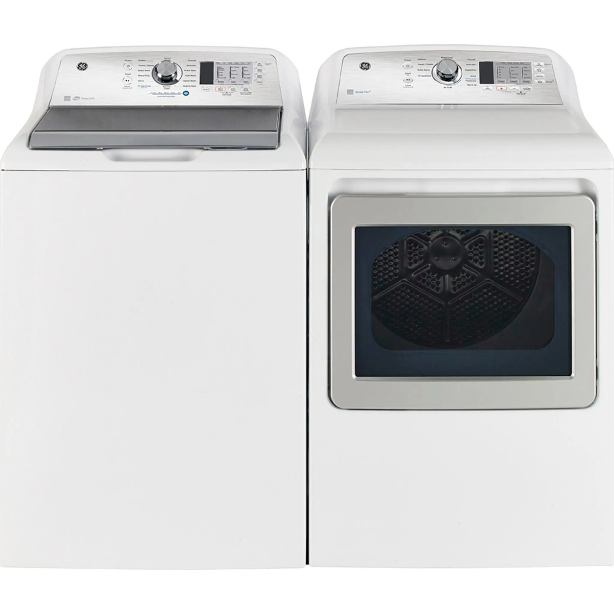 GE 7.4 cu.ft. Top Load Gas Dryer with SaniFresh Cycle White - GTD65GBMRWS