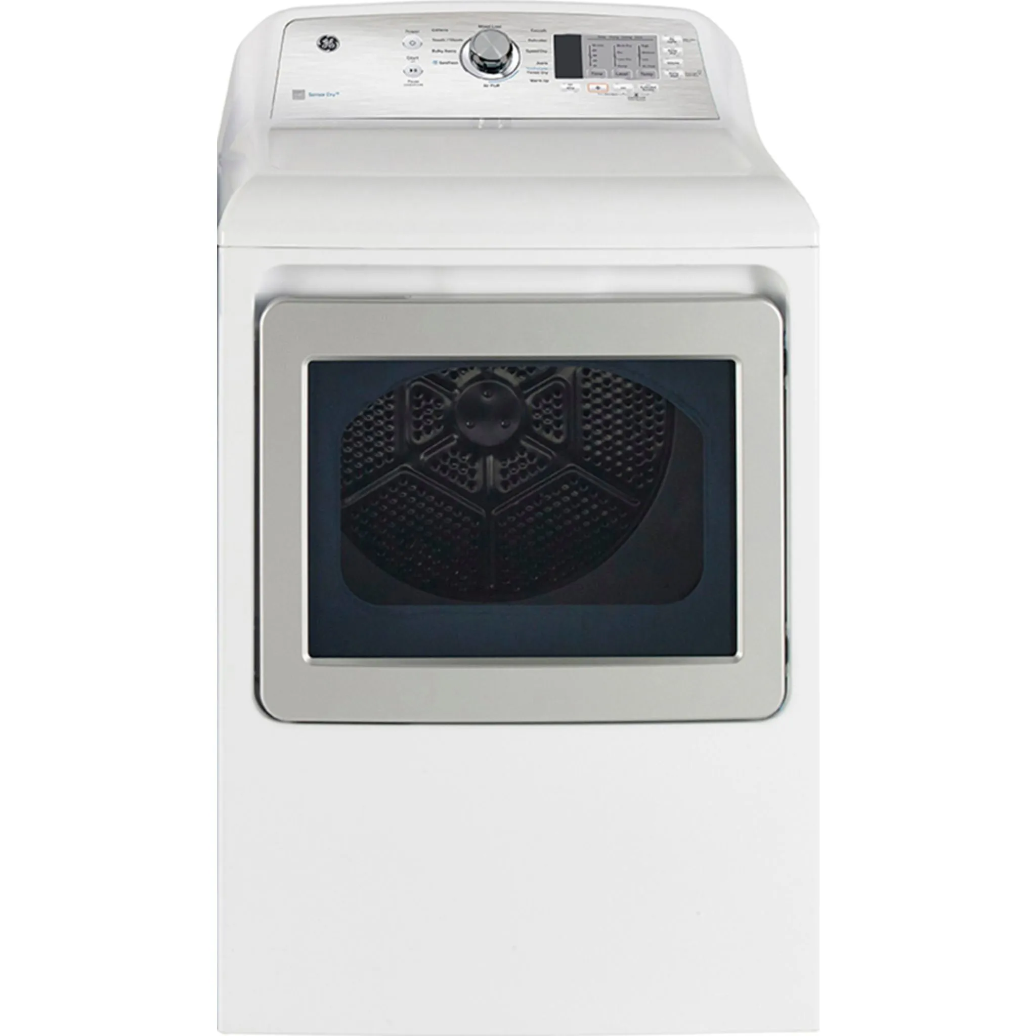 GE 7.4 cu.ft. Top Load Gas Dryer with SaniFresh Cycle White - GTD65GBMRWS