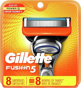 Gillette Fusion Razor Blades 8's