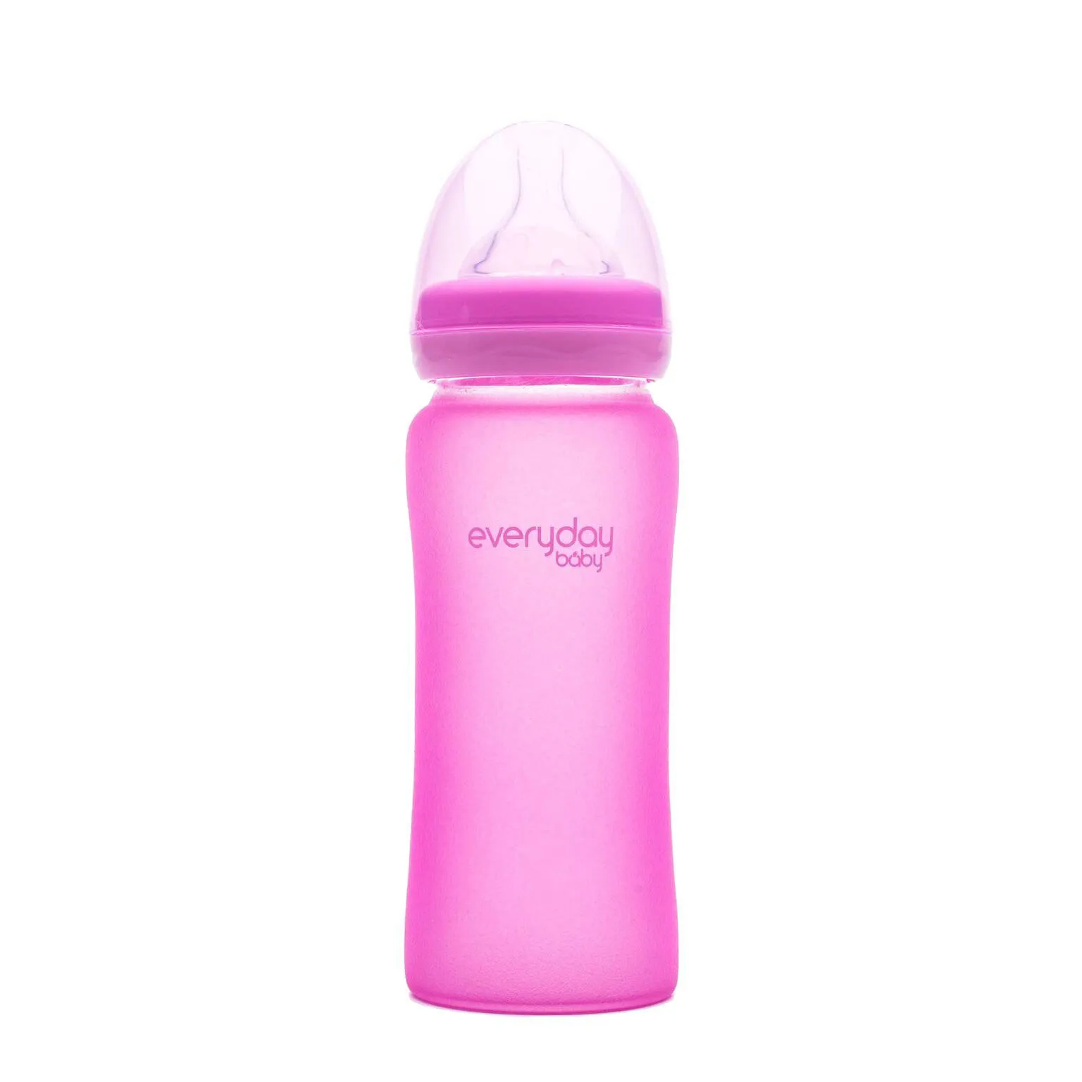 Glass Baby Bottle Heat Sensing 300ml