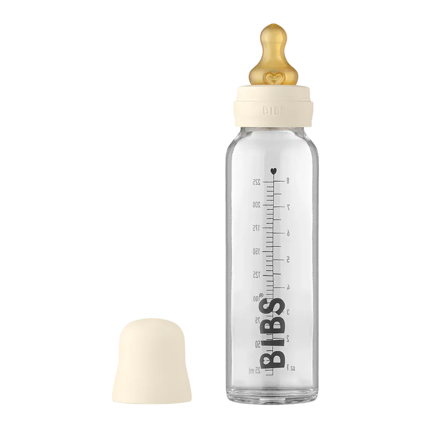 Glass Baby Bottle Set