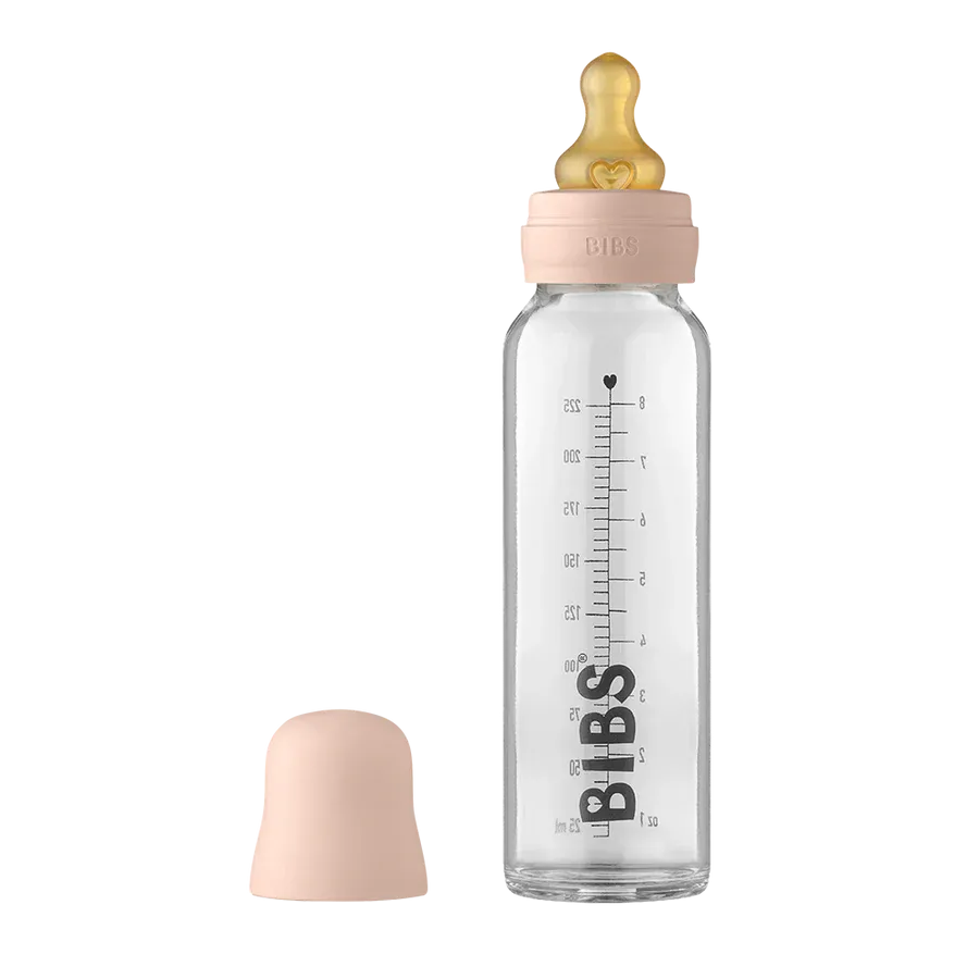 Glass Baby Bottle Set