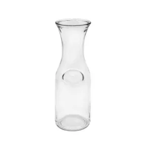 Glass Carafe - 27.5cm x 9.5cm