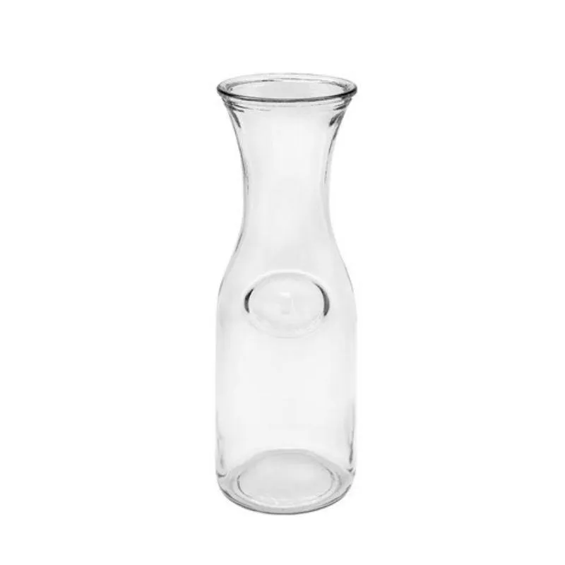 Glass Carafe - 27.5cm x 9.5cm