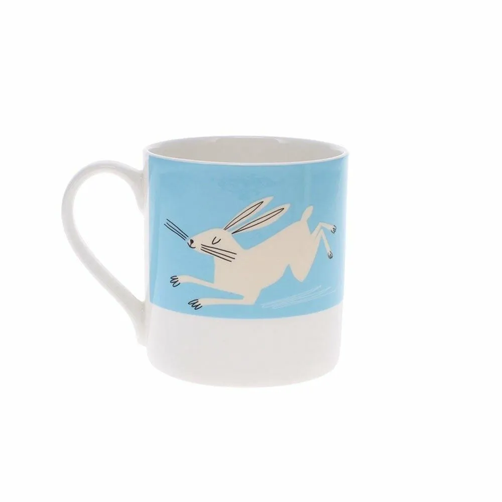 Happiness is Being in Saffron Walden Mug, Hare