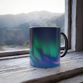 Heat reactive Aurora Color Morphing Mug, 11oz