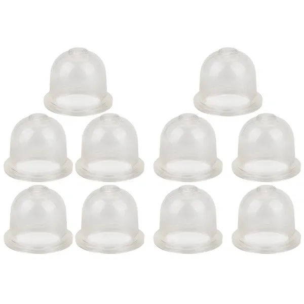 Hipa 0057003 0057004 Carb Primer Bulb for Echo 12538108660 Stihl 4226 121 2700 FS BG Series Roybi Homelite A01195 Weed Trimmer Blower Parts 10 Pack