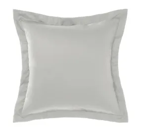 Hotel Augusta 500THC Cotton Sateen European Pillowcase Grey