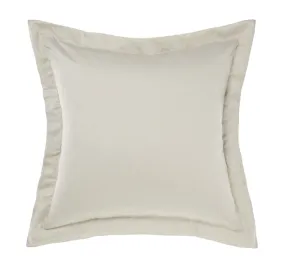 Hotel Augusta 500THC Cotton Sateen European Pillowcase Taupe