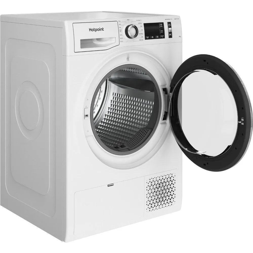 Hotpoint NTM118X3XBUK 8kg Heat Pump Tumble Dryer White