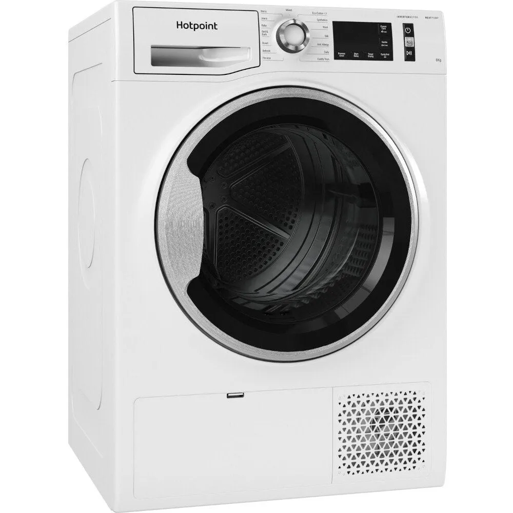 Hotpoint NTM118X3XBUK 8kg Heat Pump Tumble Dryer White