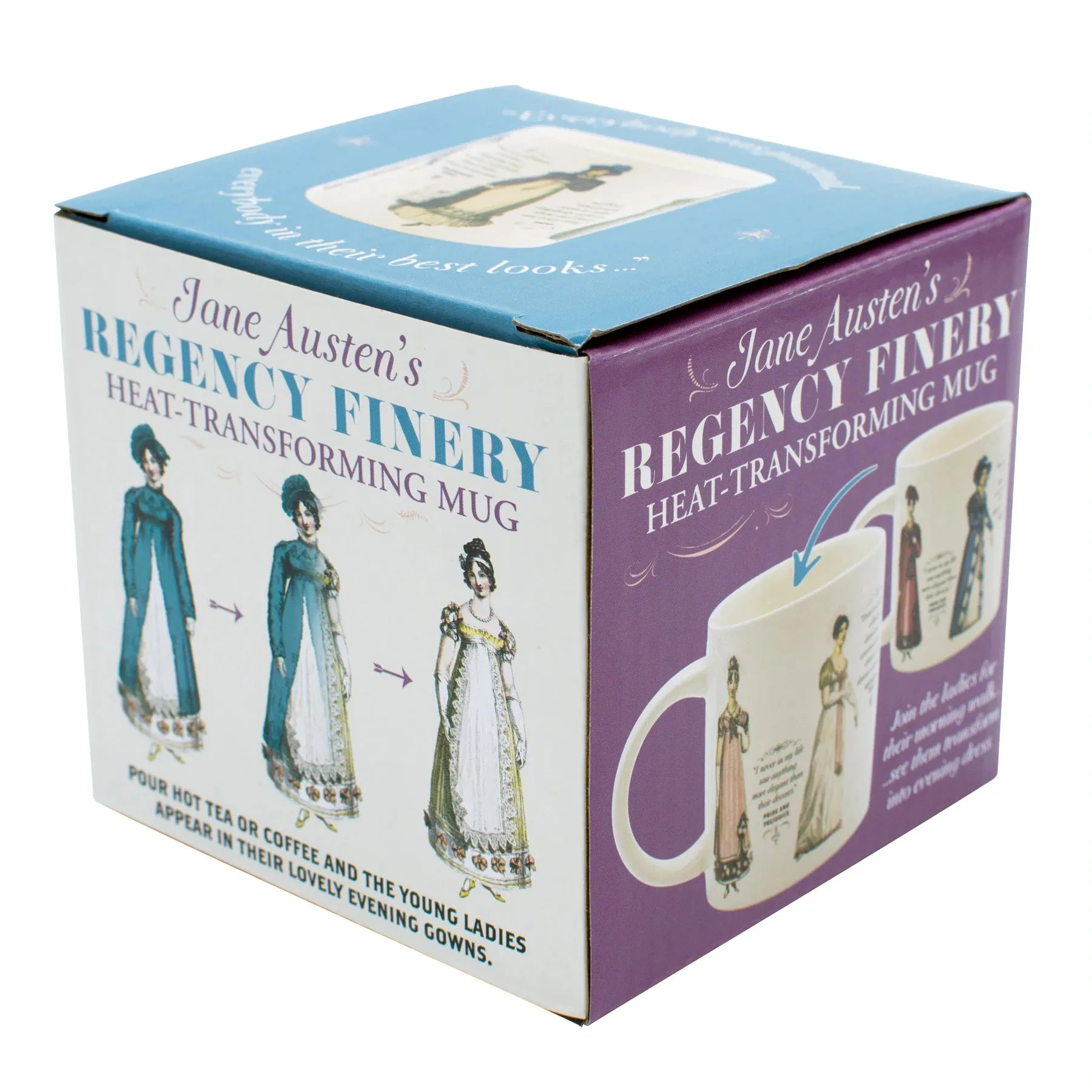 Jane Austen's Regency Finery Heat-Transforming Mug