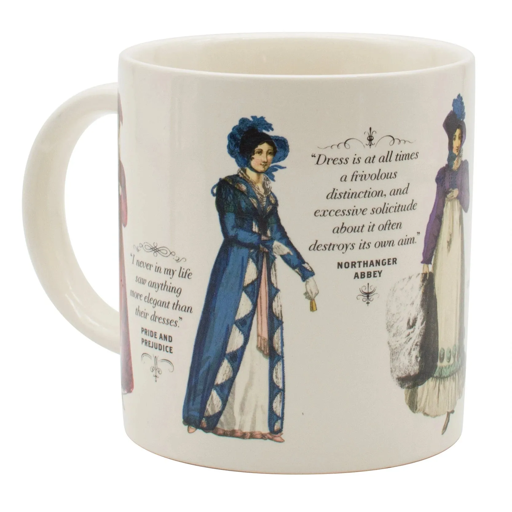 Jane Austen's Regency Finery Heat-Transforming Mug