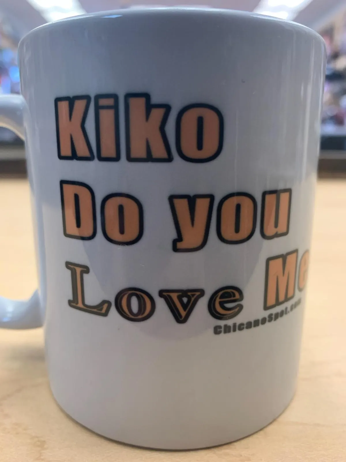 Kiko Do you love me Coffee Mug