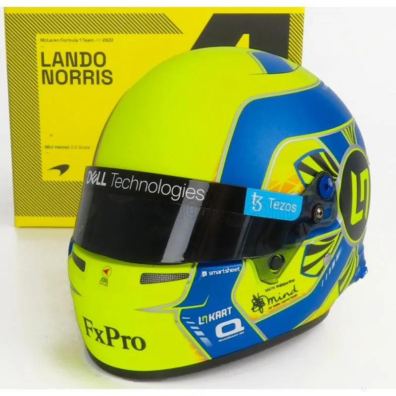 Lando Norris Mini Helmet 1:2 scale, 2022