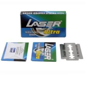 Laser Ultra Double Edge Razor Blades 10Pk