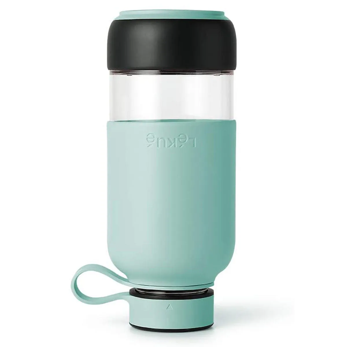 Lekue Bottle To Go reusable water bottle, 20 ounce, Turquoise