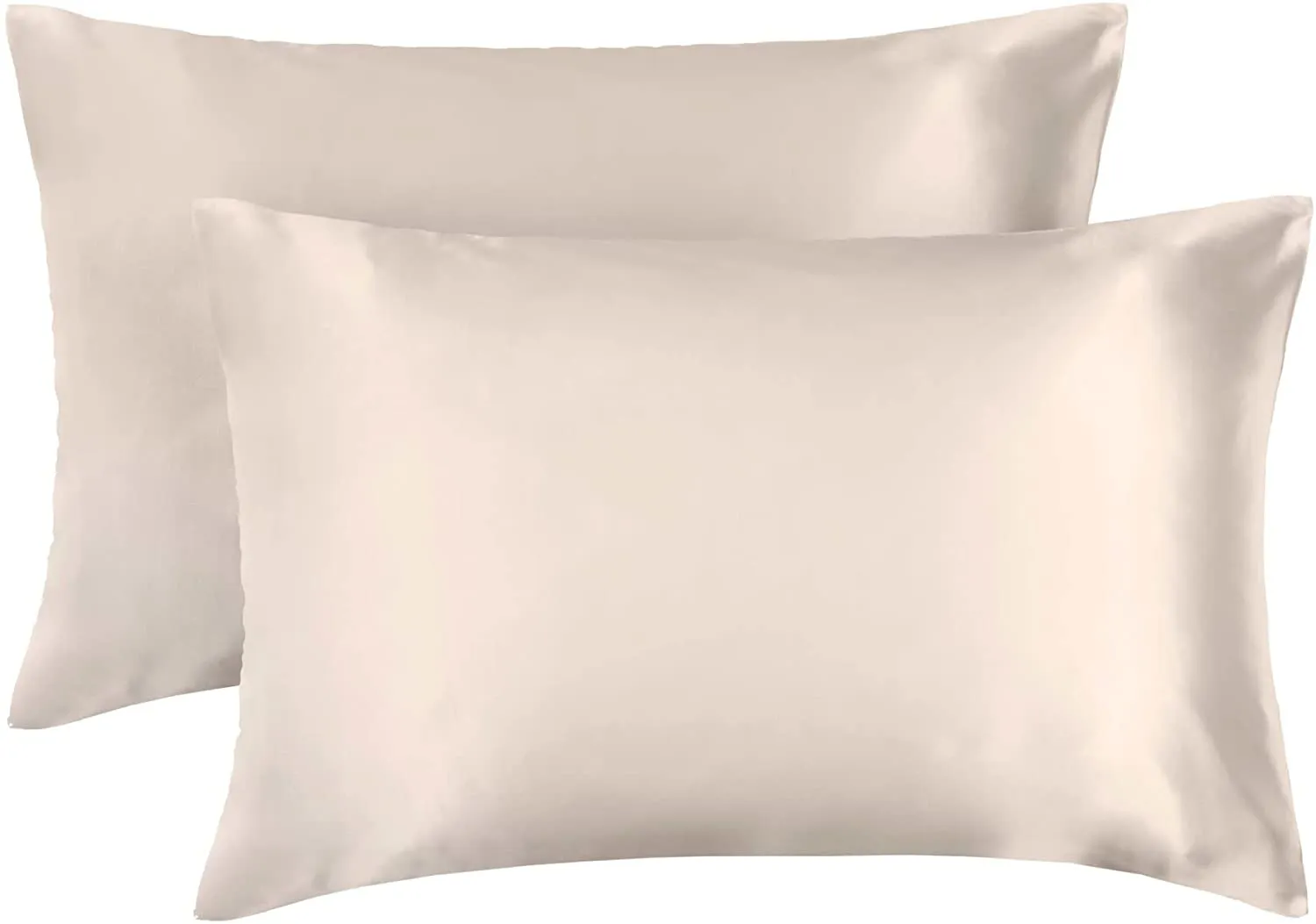 Lewis's Satin Feel 2 Pack Pillowcases - Pink