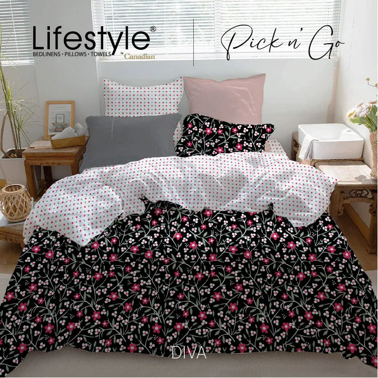 Lifestyle Pick n Go BEDSHEET Easy Care - Diva