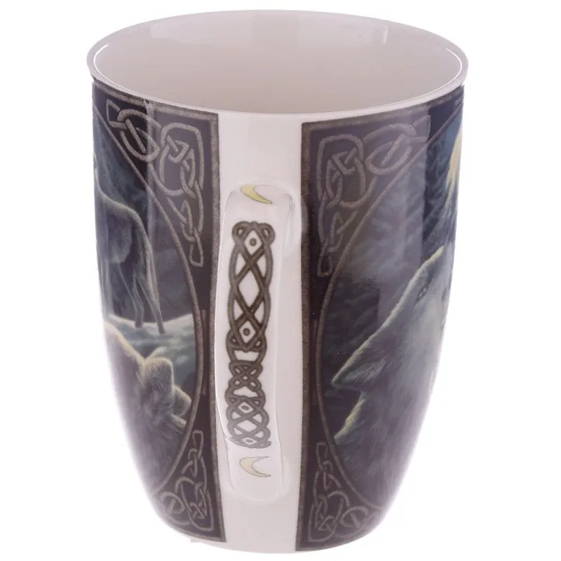 Lisa Parker Wolf Song Porcelain Mug