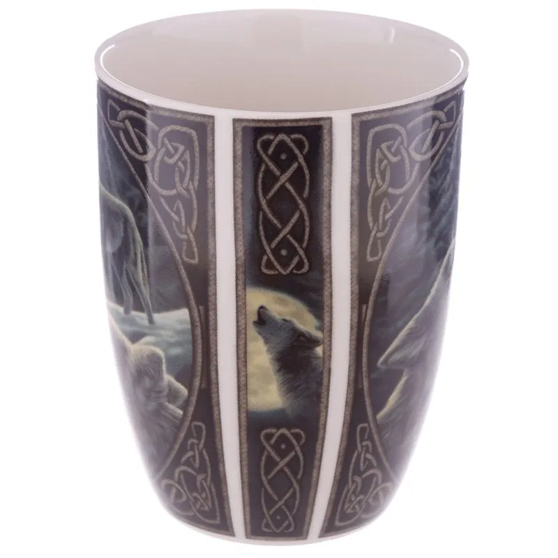 Lisa Parker Wolf Song Porcelain Mug