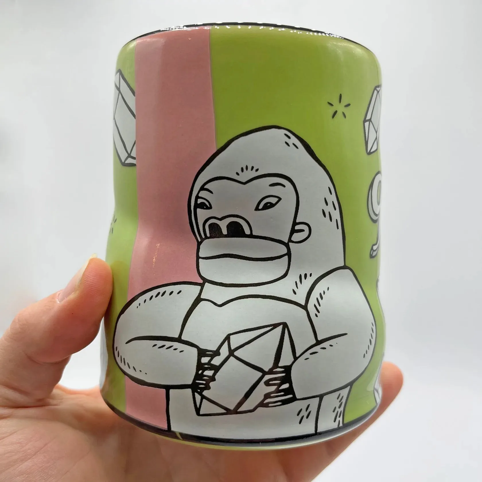 Lucky Gorilla Cup - 16oz, XL