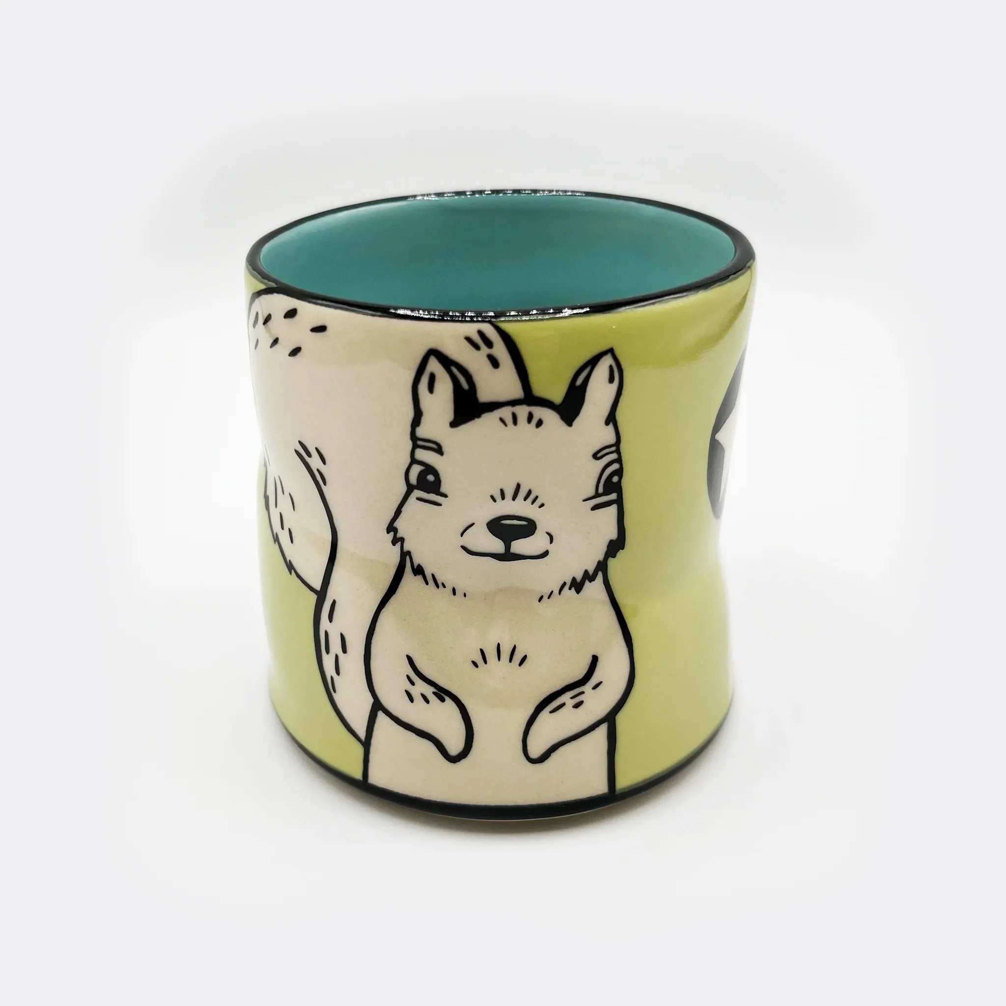 Lucky Squirrel Cup - 6oz, Medium