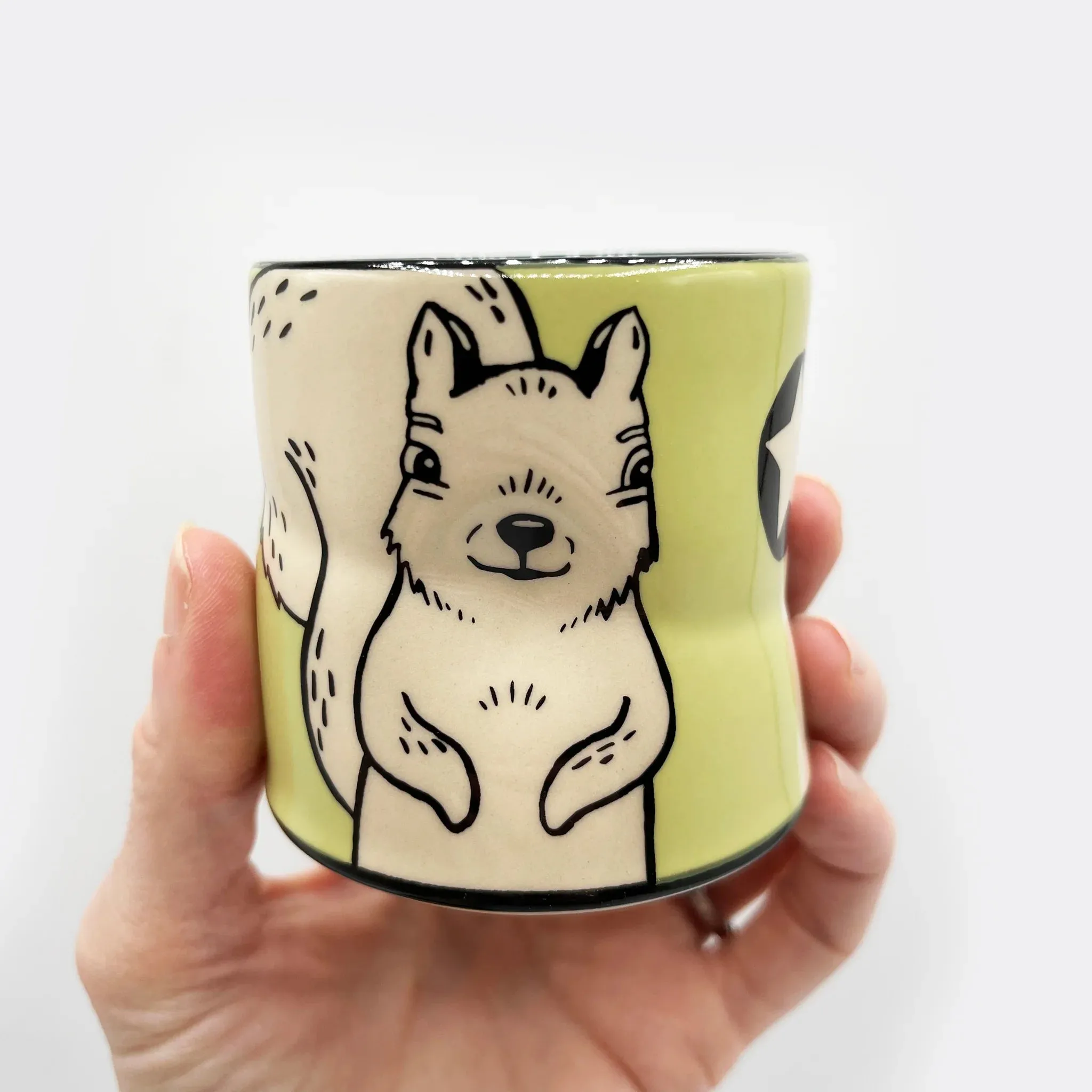 Lucky Squirrel Cup - 6oz, Medium