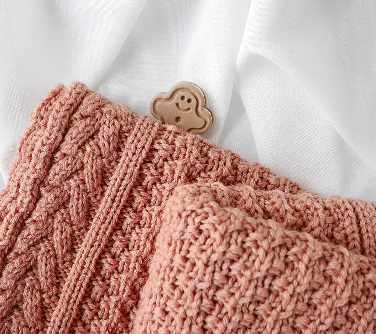 Lullalove Premium Merino Wool Baby Blanket "Cookie"