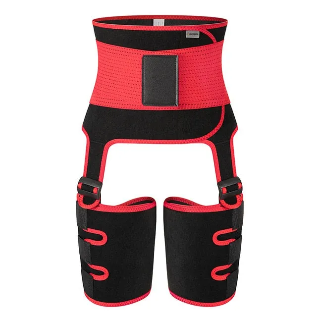 Maytin 2 in 1 Waist Trainer & Thigh Trimmer Compression Belt