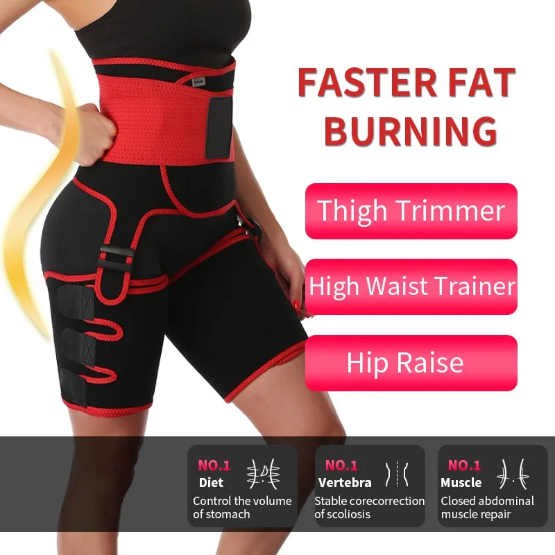 Maytin 2 in 1 Waist Trainer & Thigh Trimmer Compression Belt