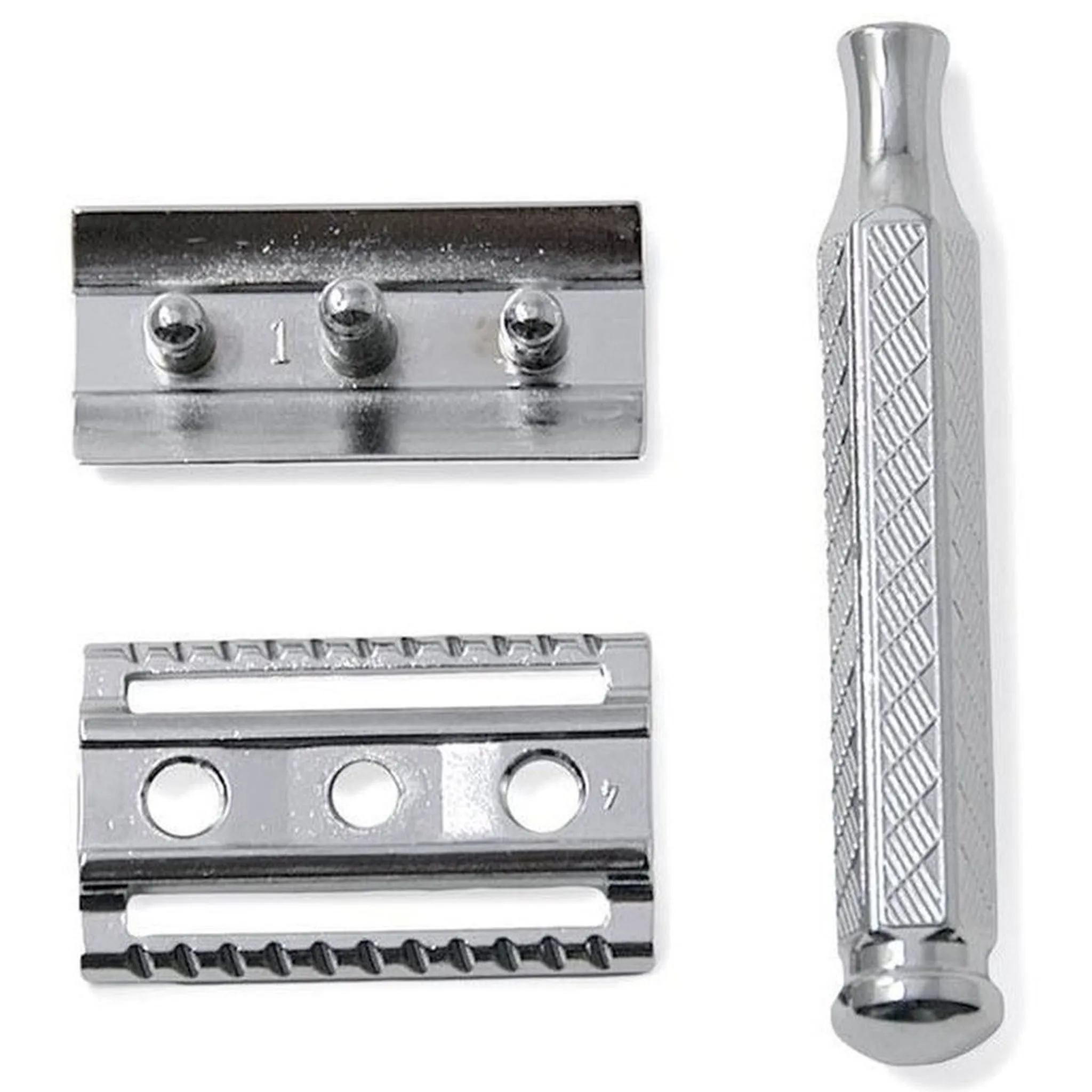 Merkur Classic Platt Style Double Edge Safety Razor Short Handle