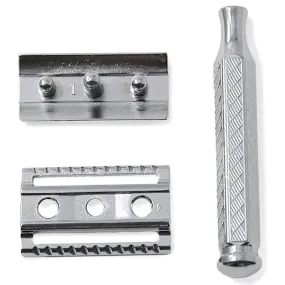 Merkur Classic Platt Style Double Edge Safety Razor Short Handle