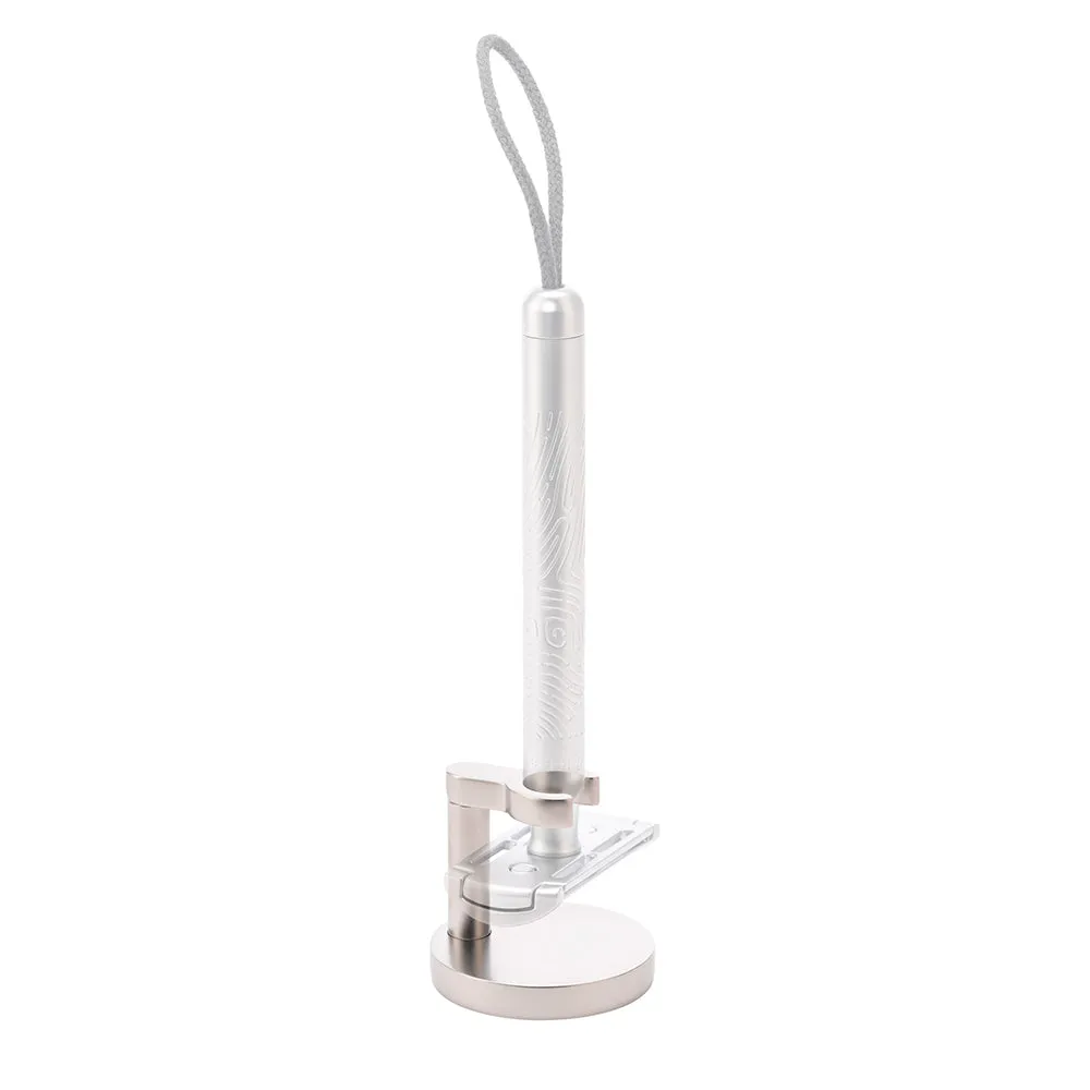 MÜHLE ROCCA Matte Silver Safety Razor Stand