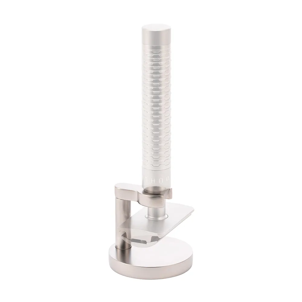 MÜHLE ROCCA Matte Silver Safety Razor Stand