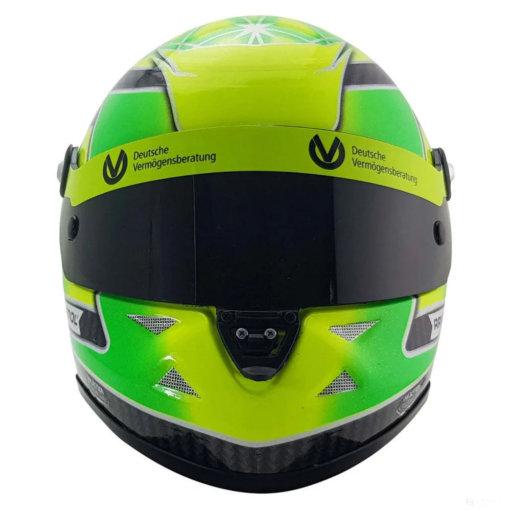 Mick Schumacher Mini Helmet, 1:2 scale, Green, 2018