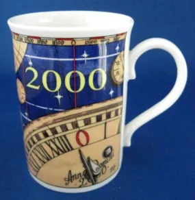 Millennium Mug Year 2000 Duchess English Bone China Celestial