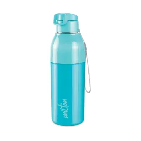 Milton Steel Convey 600 Insulated Inner Stainless Steel Water Bottle, 520 ml, Cyan