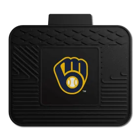 Milwaukee Brewers Back Seat Car Utility Mat - 14in. x 17in.