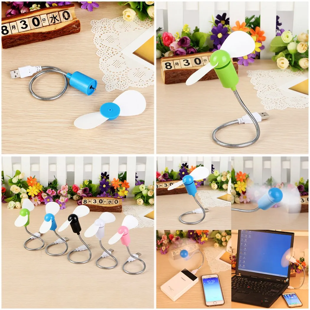 Mini USB Laptop Computer Fan 5V Laptop Mini Portable Fan Table Desktop Fan