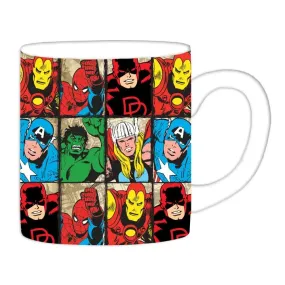 Mug - Marvel Retro Grid - 20oz